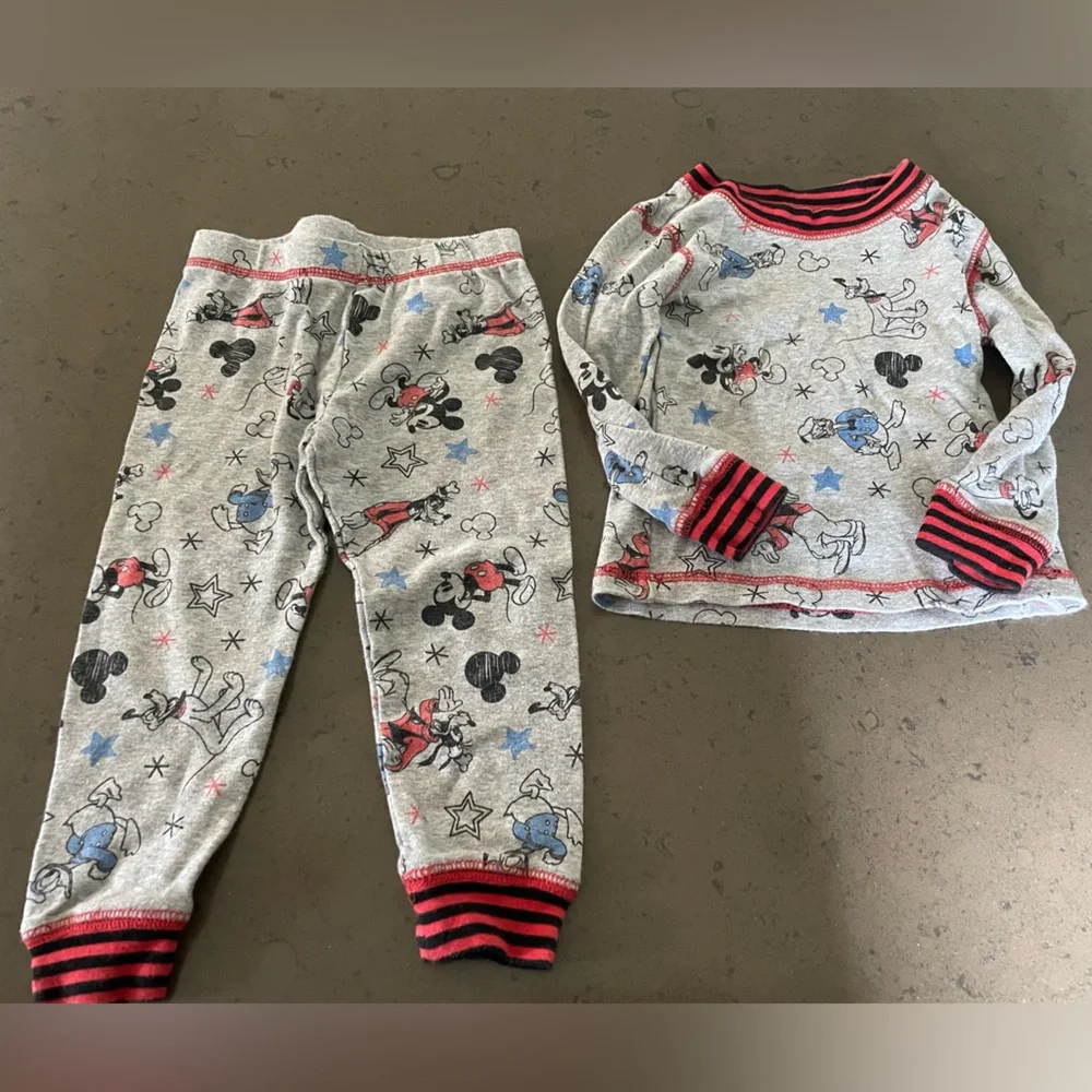Disney Mickey & Characters Pajamas Toddler